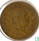 Mexico 5 centavo 1957 - Afbeelding 1