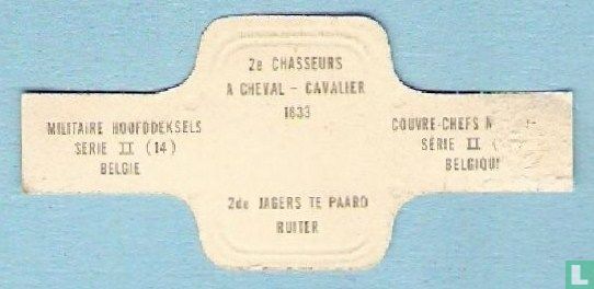 2de Jagers te Paard - ruiter 1833 - Image 2