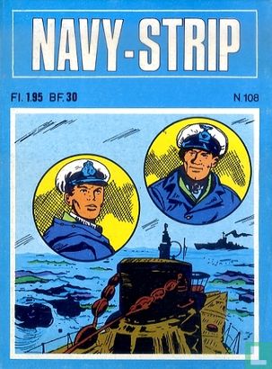 Navy-strip 108 - Afbeelding 1