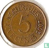 Mauritius 5 cents 2007 - Image 1