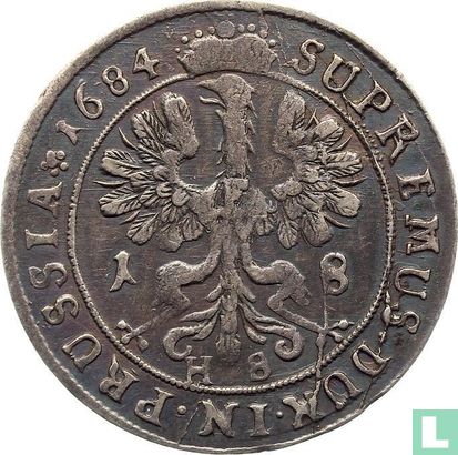 Brandenburg-Pruisen 18 groschen 1684 - Afbeelding 1