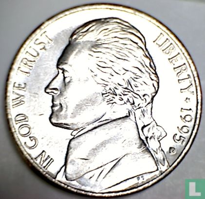 Verenigde Staten 5 cents 1995 (D) - Afbeelding 1