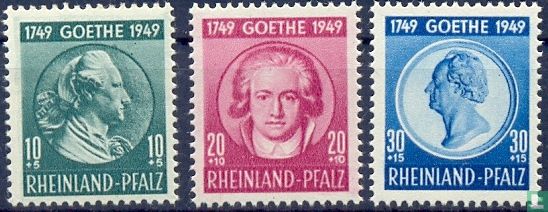 200e geboortedag van Goethe