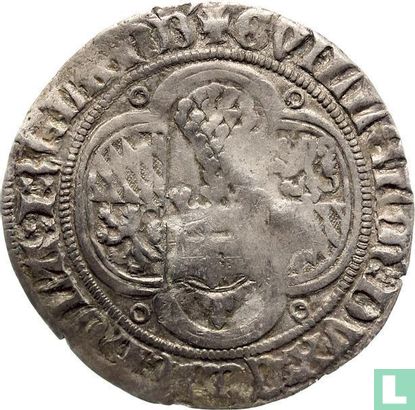 Holland helmed groat No Date (1378) - Image 1