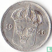 Schweden 10 Öre 1940 (Silber) - Bild 1