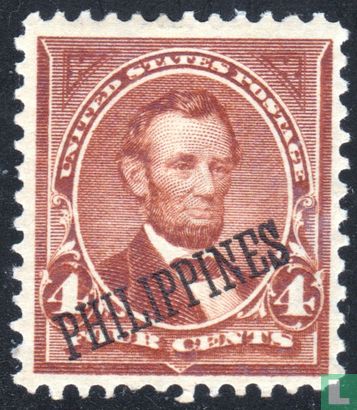 American presidents, with overprint