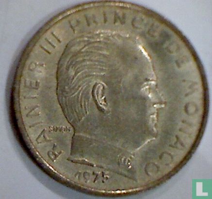 Monaco 10 centimes 1975 - Image 1