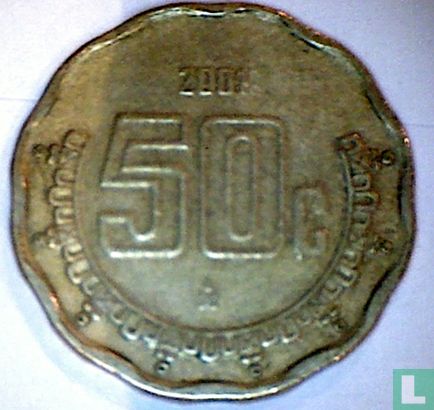 Mexico 50 centavos 2001 - Afbeelding 1