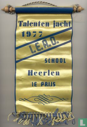 Talentenjacht 1977 L.E.A.O. School Heerlen 1e Prijs