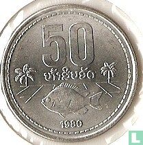 Laos 50 att 1980 - Afbeelding 1