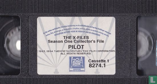 Season One Collector's File - Tape I - Image 3