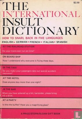 The international insult dictionary - Bild 1