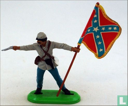 Confederate soldier Standard Bearer  - Image 1