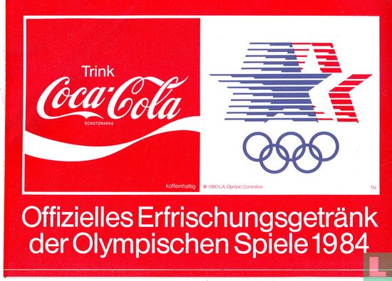 Coca-Cola Olympischen Spiele 1984