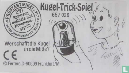 Kugel-Trick-Spiel - Afbeelding 2