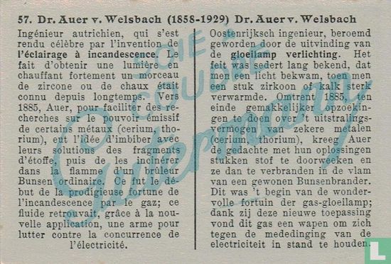 Dr. Auer v. Welsbach (1858-1929) - Afbeelding 2