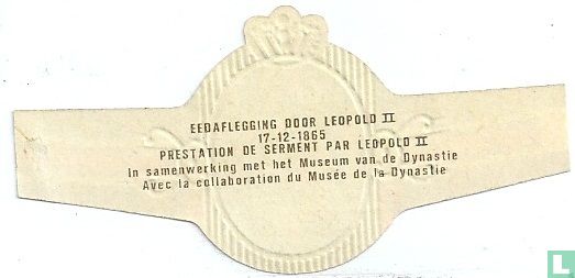 Eedaflegging door Leopold II 17-12-1865 - Afbeelding 2