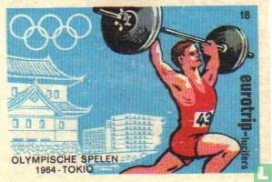 Olympische Spelen 1964-Tokio "gewichtheffen"