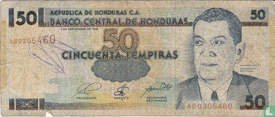 Honduras 50 Lempiras  - Image 1