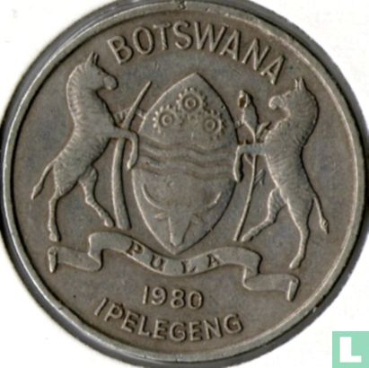 Botswana 50 thebe 1980 - Image 1