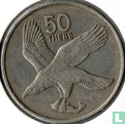Botswana 50 thebe 1980 - Image 2