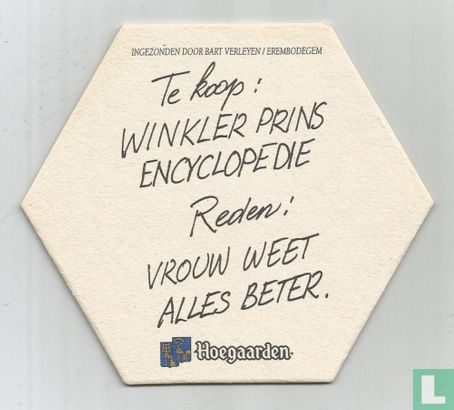 Te koop: Winkler Prins Encyclopodie Reden: Vrouw weet alles beter. - Image 1