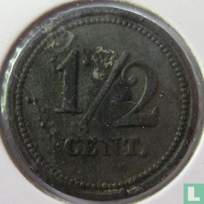 Halve cent 1834 Strafgevangenis Hoorn - Afbeelding 2