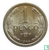 Hongarije 1 pengö 1944 - Afbeelding 1