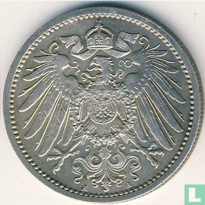 Duitse Rijk 1 mark 1909 (A) - Afbeelding 2