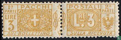 Parcel post stamp