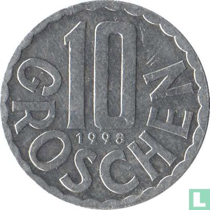 Austria 10 groschen 1998 - Image 1