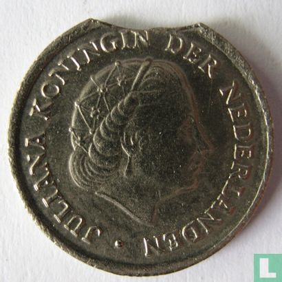 Pays-Bas 10 cent 1974 (fauté) - Image 2