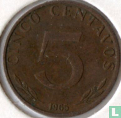 Bolivia 5 centavo 1965 - Afbeelding 1