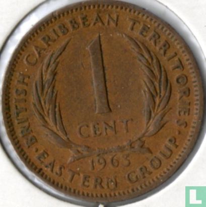 British karibischen Gebieten 1 Cent 1963 - Bild 1