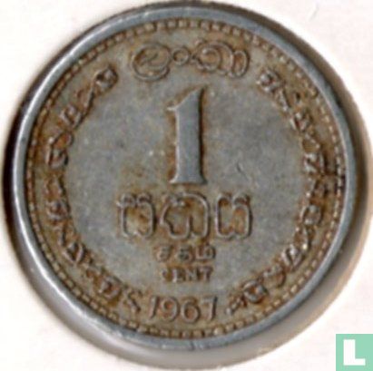 Ceylan 1 cent 1967 - Image 1