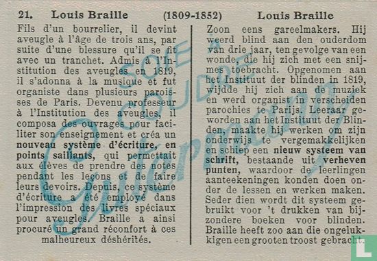 Louis Braille (1809-1852) - Afbeelding 2