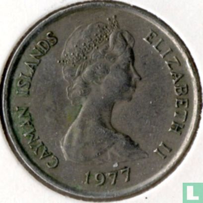 Cayman Islands 25 cents 1977 - Image 1