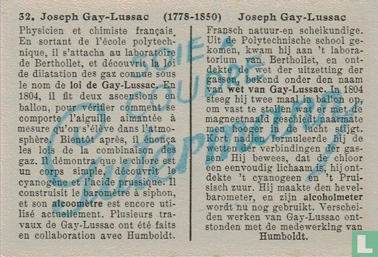 Joseph Gay-Lussac (1778-1850) - Image 2