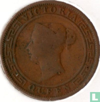 Ceylan 1 cent 1901 - Image 2
