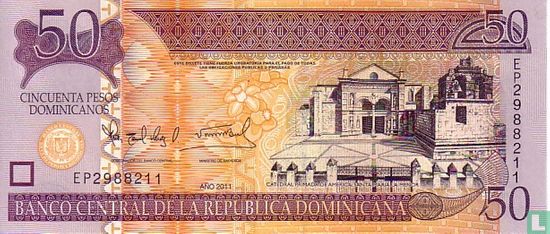 Dominicaanse Republiek 50 Pesos Dominicanos 2011 - Afbeelding 1