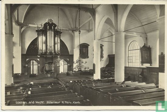 Loenen a/d Vecht, interieur NH Kerk