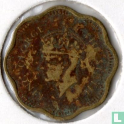Ceylan 2 cents 1951 - Image 2