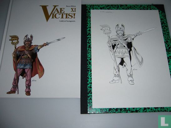 Originele Covertekening (inkt) van Vae Victis XI (uitgave SAGA - Celtill, de Vercingetorix) door Mitton - Afbeelding 2