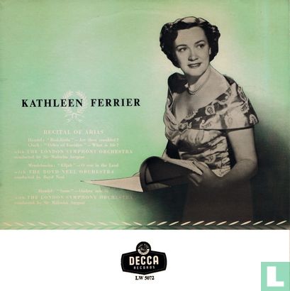 Recital of Arias by Kathleen Ferrier (Contralto) - Afbeelding 1