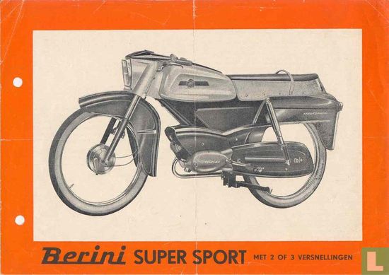Berini Super Sport met 2 of 3 versnellingen - Afbeelding 1