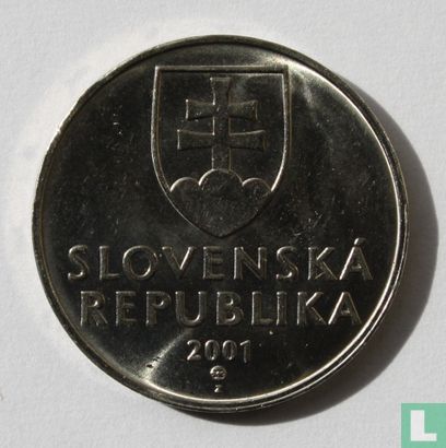 Slowakije 2 korun 2001 - Afbeelding 1