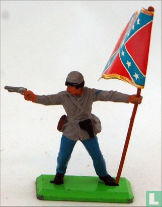 Confederate soldier with standard  - Image 1