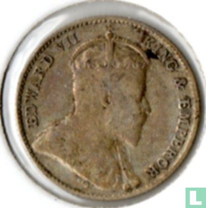 Ceylon 10 Cent 1909 - Bild 2