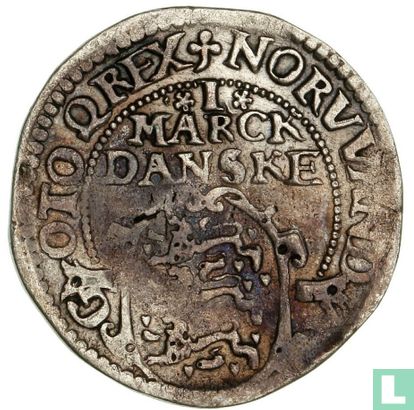 Denmark 1 marck 1617 (cloverleaf) - Image 2