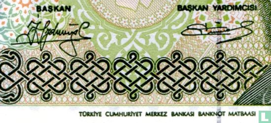 Türkei 10 Lira ND (1979/L1970) P192a1 - Bild 3
